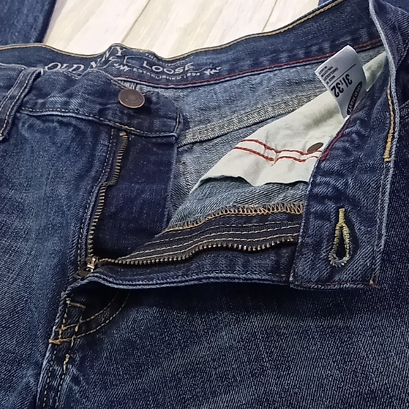 Old Navy Loose Straight Leg Blue Jeans Size 30x30 - Picture 13 of 16